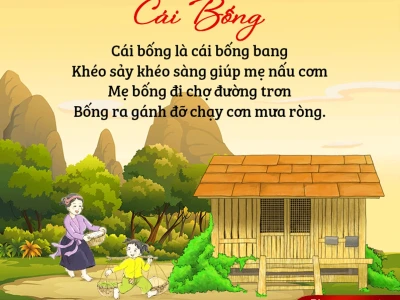 Bài Đồng Dao Cái Bống: Lời Ca Dao Dễ Thương Cho Bé