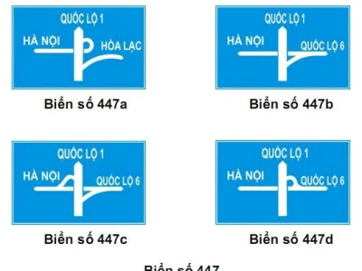 Biển báo cầu vượt liên thông là gì? Hướng dẫn nhận biết và ý nghĩa