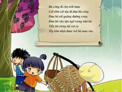Đồng Dao Bà Còng Đi Chợ Trời Mưa Ý Nghĩa Và Lời Bài Hát