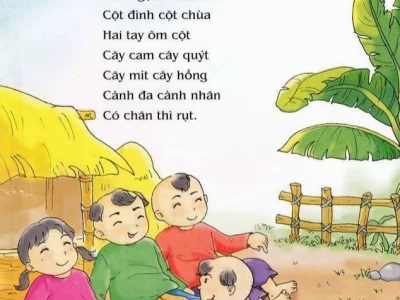 Đồng dao 'Trồng đậu, trồng cà': Lời ca dao ý nghĩa cho bé