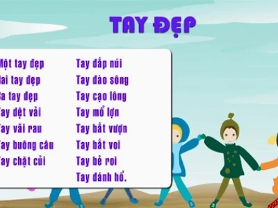 Giáo án Đồng Dao Tay Đẹp: Bài Học Vui Nhộn Cho Trẻ Mầm Non