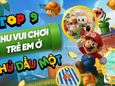 Khám phá khu vui chơi trẻ em hấp dẫn tại Thủ Dầu Một