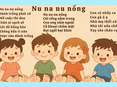 Lời bài đồng dao Nu na nu nống và ý nghĩa giáo dục cho trẻ