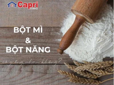 Phân biệt bột năng và bột mì: Hướng dẫn chi tiết