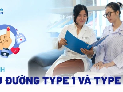 Phân biệt tiểu đường tuýp 1 và tuýp 2: Giống và khác nhau