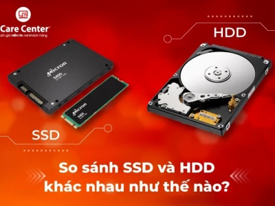 So sánh ổ cứng SSD và HDD: Nên chọn loại nào cho máy tính của bạn?