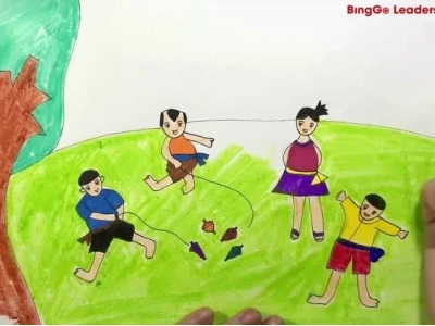 Vẽ Tranh Trò Chơi Dân Gian Ô Ăn Quan: Nét Đẹp Truyền Thống