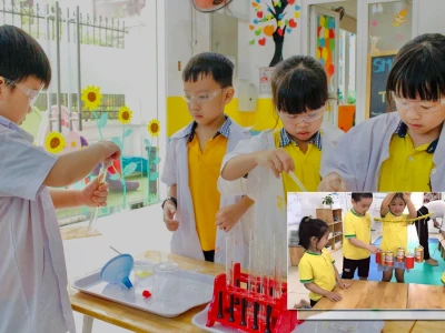 STEAM và trẻ em khám phá hóa học qua 21 thí nghiệm vui 2026